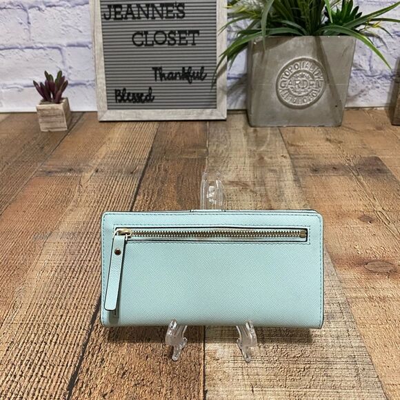 Kate spade Newbury Lane Stacy Wallet; Graceblue - Picture 3 of 14